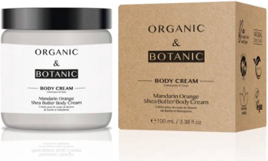 Dr. Botanicals Vochtinbrengende Body Crème Organic & Botanic OBMOBC Mandarijn 100 ml