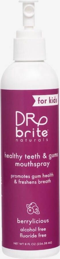 Dr. Brite Natuurlijke Mondspray met Berrylicious smaak vitamine C voor kinderen