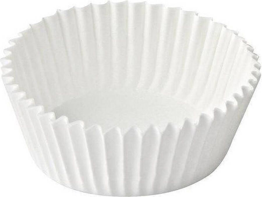 Coppens dr.oetker 150 papieren bakvormpjes wit pudding baking c 5cm