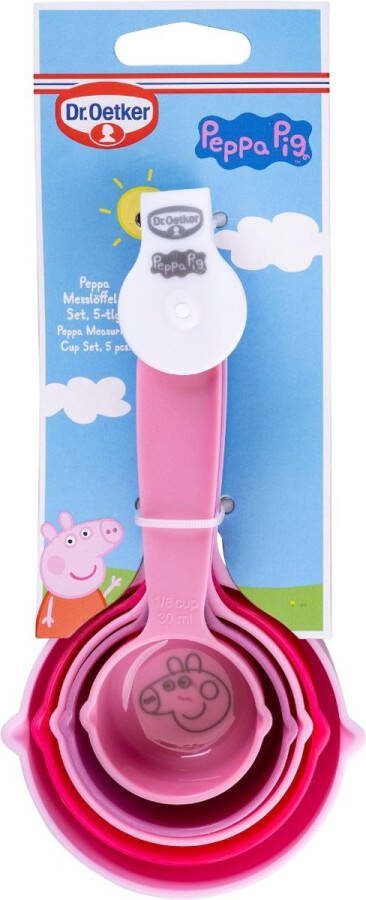 Dr. Oetker Peppa Pig Maatlepelset pc 5