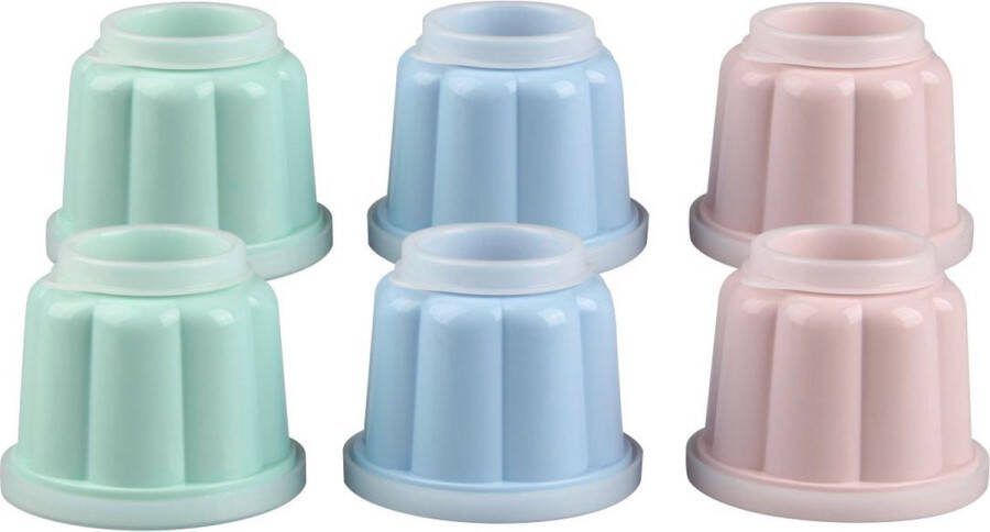 Dr. Oetker Puddingvormpjes met Deksel Set 6