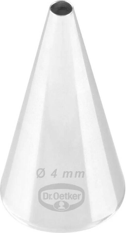 Dr. Oetker Spuitmondje voor Spuitzak Rond 4 mm