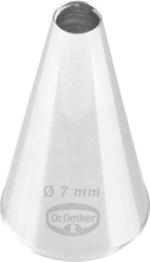 Dr. Oetker Spuitmondje voor Spuitzak Rond 7 mm
