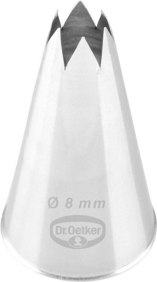 Dr. Oetker Spuitmondje voor Spuitzak Star 8 mm