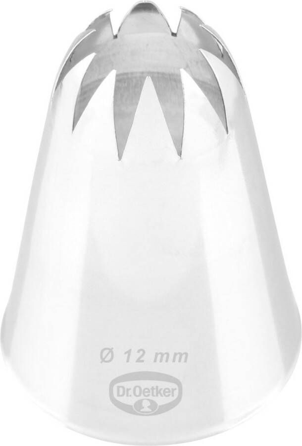 Dr. Oetker Spuitmondje voor Spuitzak Star Closed 12 mm