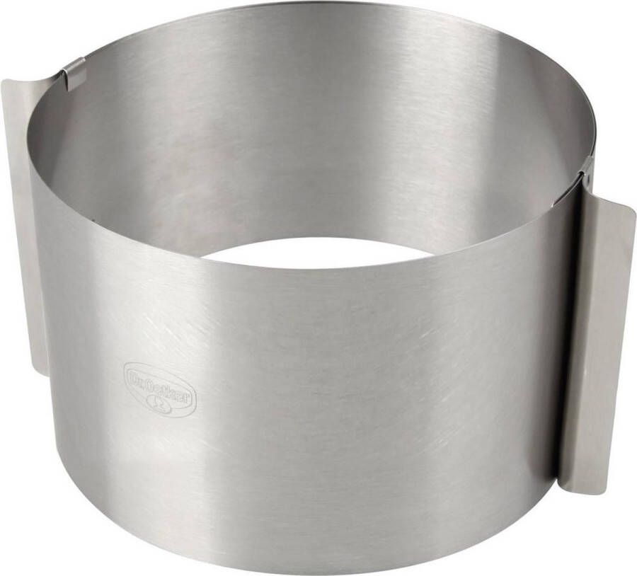 Dr. Oetker Verstelbare Cake Ring Extra Hoog 15xØ16-30 cm