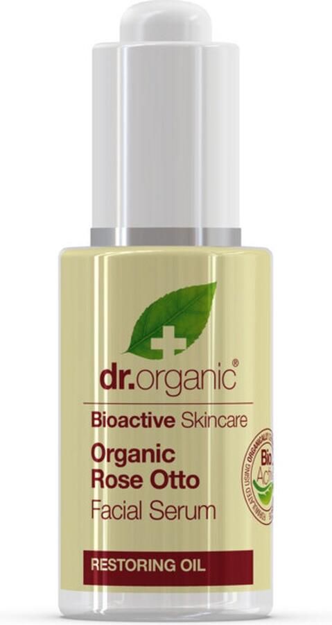 Dr. Organic 6x Rozen Gezichtsserum 30 ml