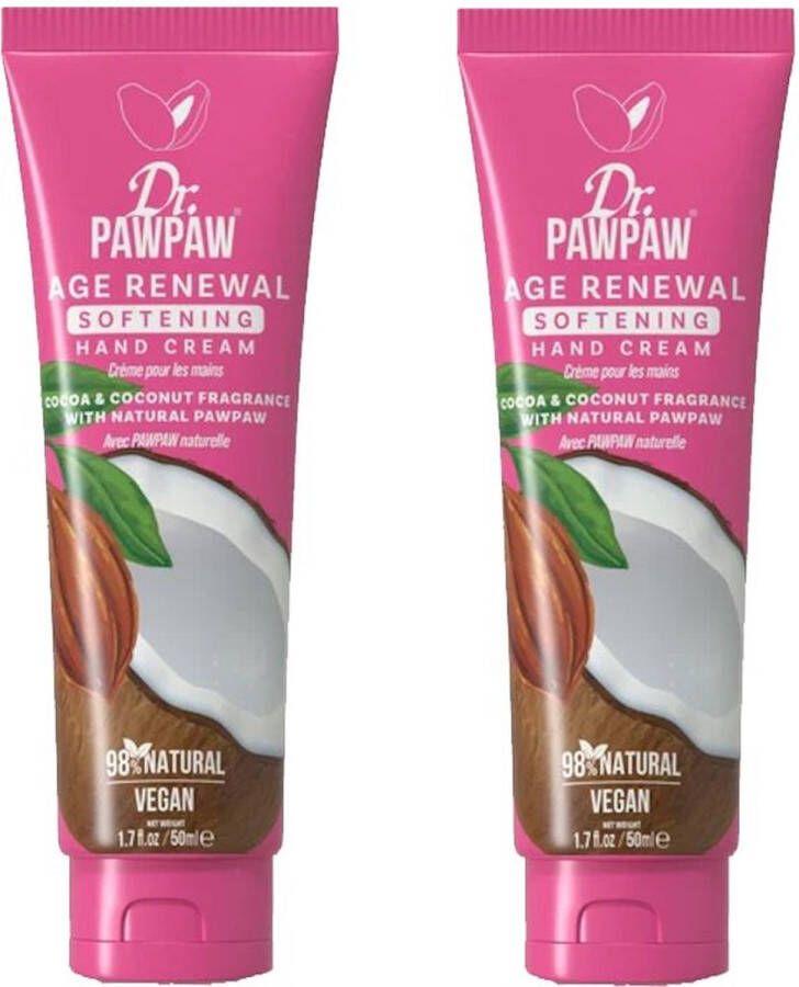 Dr. PAWPAW DR PAWPAW Hand Cream Cocoa & Coconut 2 Pak