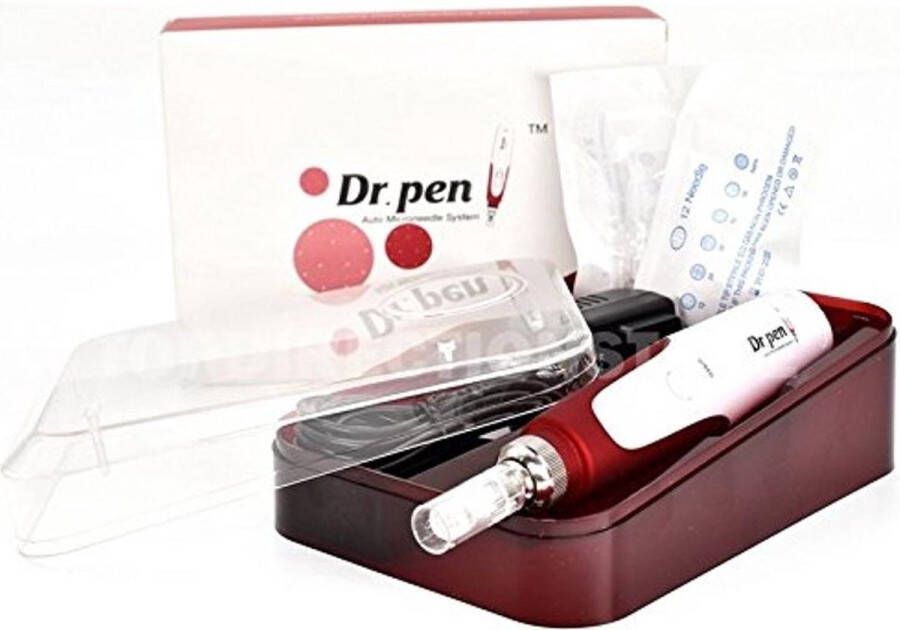 Dr pen Dr. Pen Draadloze DermaPen Met 2 Cartridges