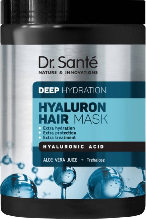 Dr. Sante Hyaluron Haarmasker hydraterend haarmasker met hyaluronzuur 1000ml