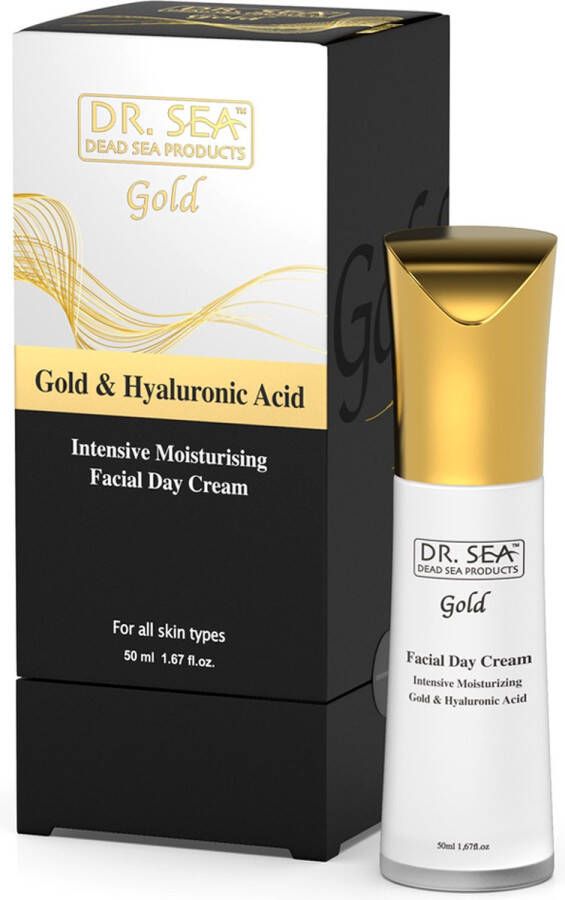 Dr.Sea Intensief hydraterende dagcrème met goud en hyaluronzuur