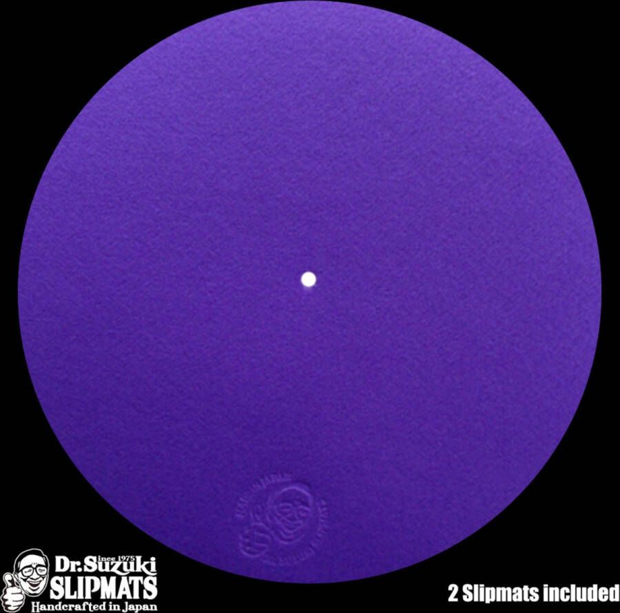 Dr. Suzuki Mix Edition Turntable Slip-Mats 12 (Purple) Slipmat voor platenspeler