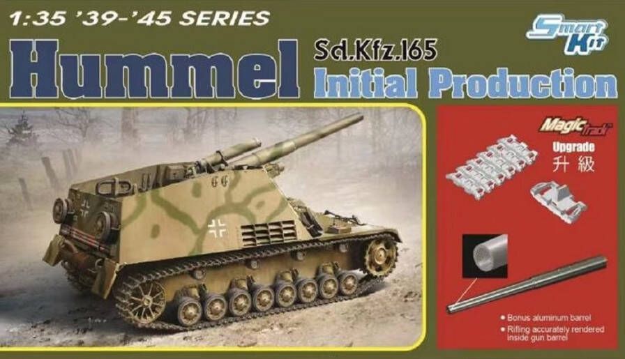 Dragon 1:35 6430 Sd.Kfz.165 Hummel Initial ion Plastic Modelbouwpakket