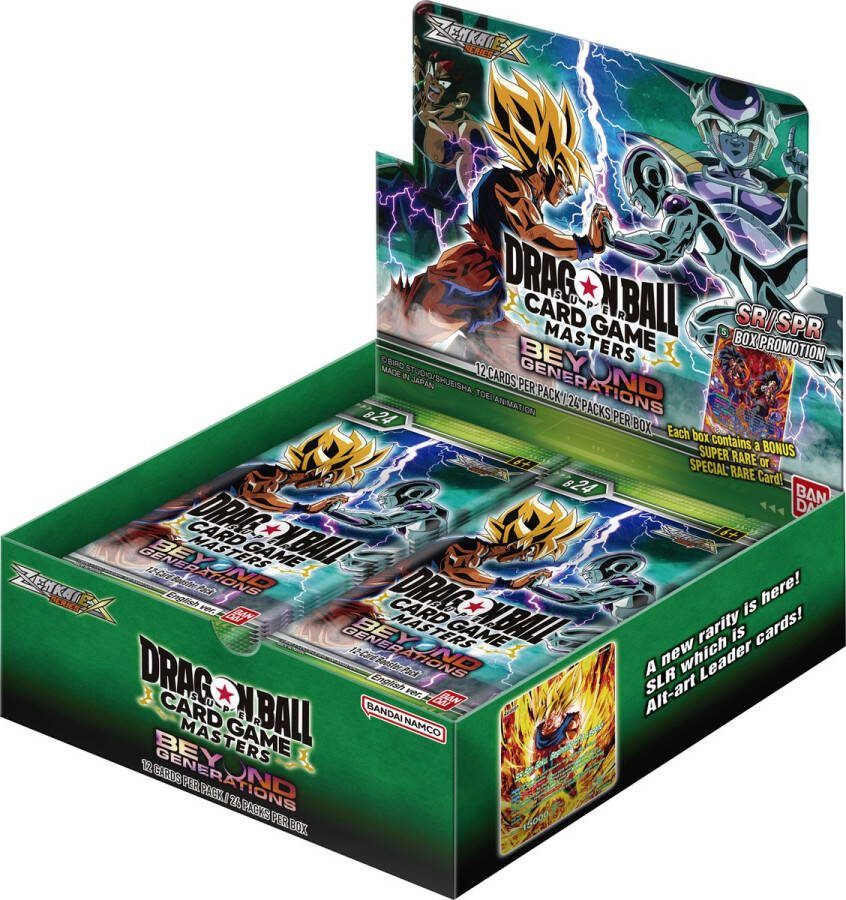 Dragon Ball Super Dragon Ball S24 Z07 Beyond Generation Booster Display Dragon Ball Kaarten Trading Cards