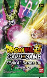 Dragon Ball Z Dragon Ball SCG Z04 Zenkai Series Set 04 Booster Trading Cards