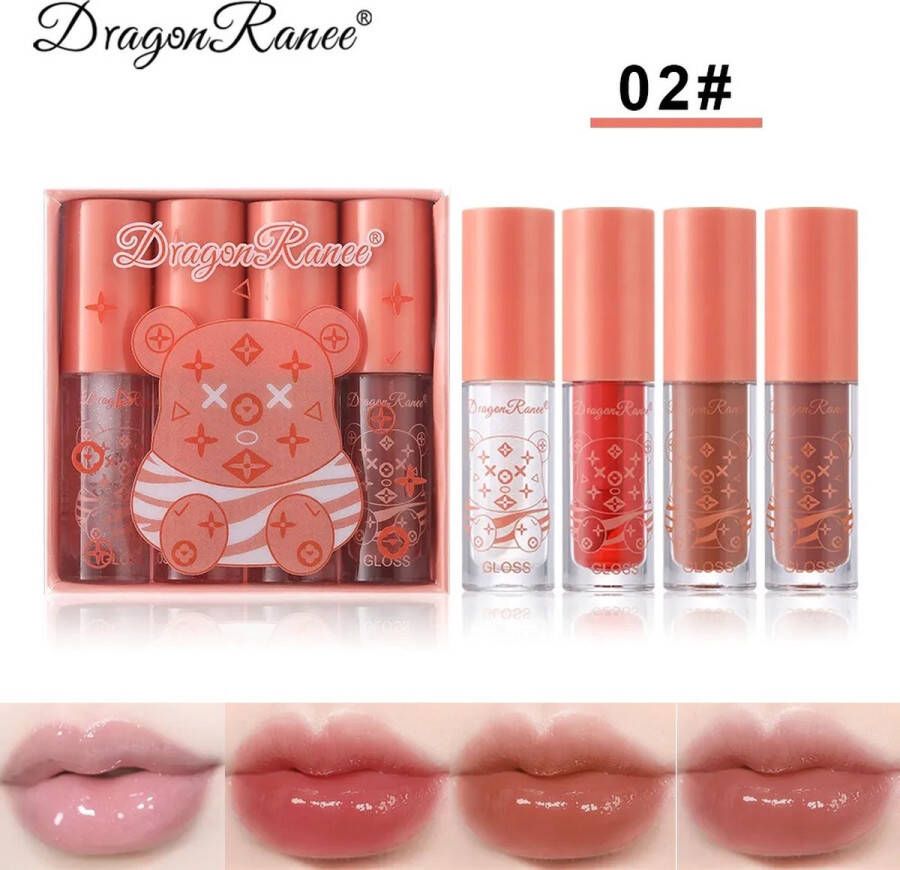 Dragon Ranee Lipgloss set van 4