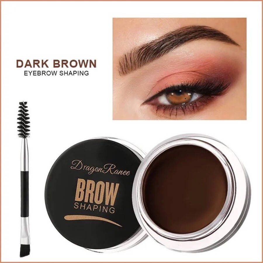 Dragon Ranee Wenkbrauwgel Wenkbrauw pomade Eyebrow shaping set Wenkbrauwgel bruin Eyebrow Lamination