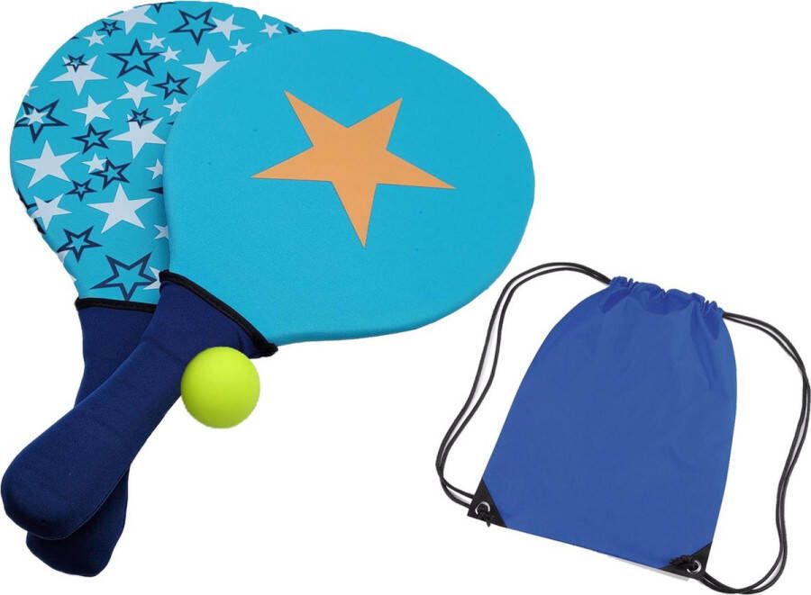 Dragon Sports Ultimate Star – Beachball set – Blue Star Strand speelgoed Beach Tennis Waterproof