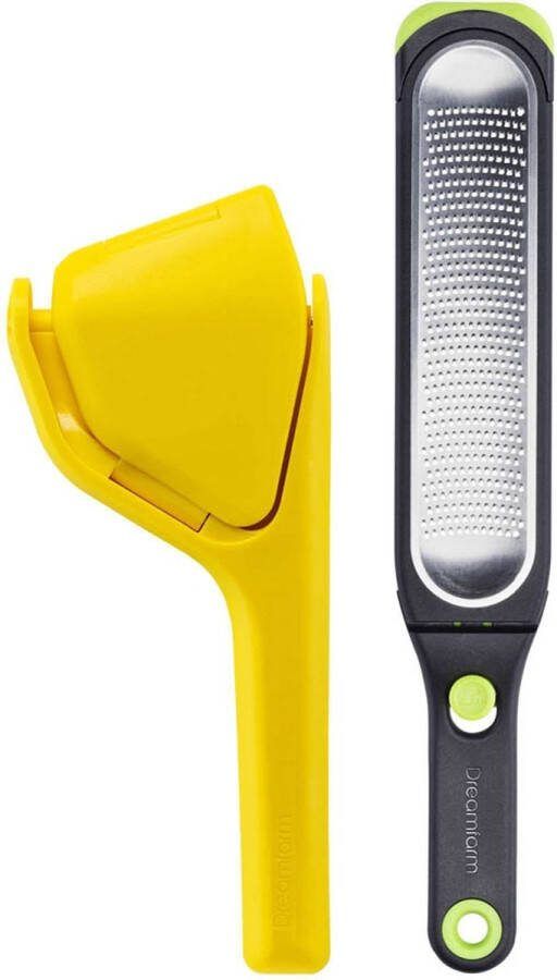 Dreamfarm Citrus set Fluicer & Ozest Citroenpers en Fijne Rasp