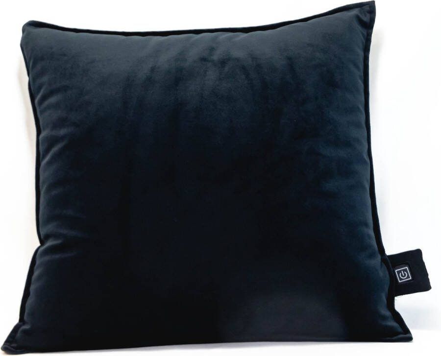 DreamGoodsAR DreamGoods Warmtekussen 45x45cm Inclusief Powerbank Elektrisch Verwarmingskussen Warmtekussen Oplaadbaar 3 Warmtestanden Draadloos Duurzaam & Infrarood