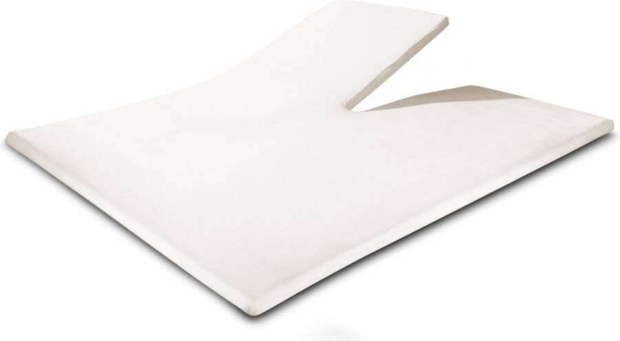 Dreamhouse Bedding Dreamhouse Splittopper Hoeslaken 180x220 Creme 100% Katoen