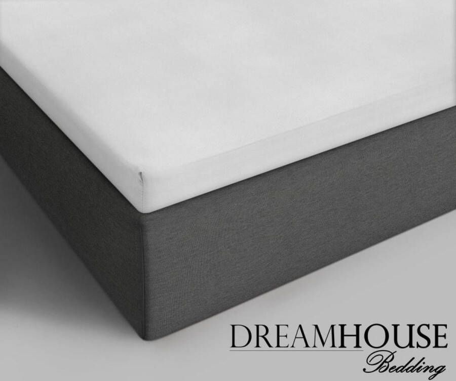 Dreamhouse Bedding Dreamhouse Topper Hoeslaken Katoen 140x200 Tweepersoons Wit