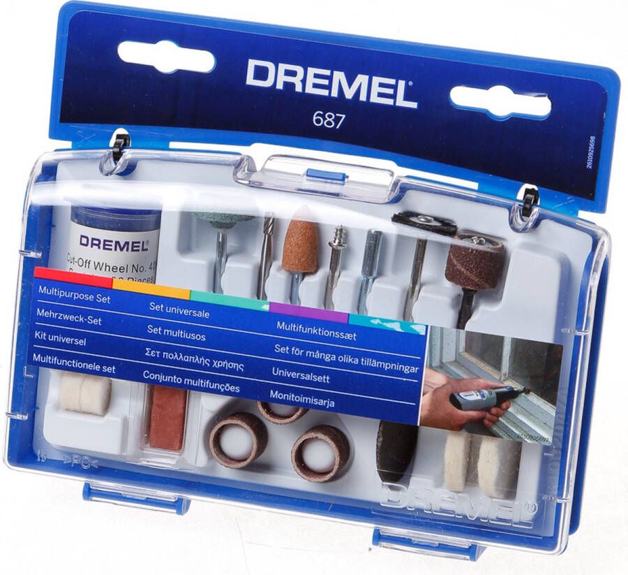 Dremel 687 Multifunctionele set Multitool accessoireset