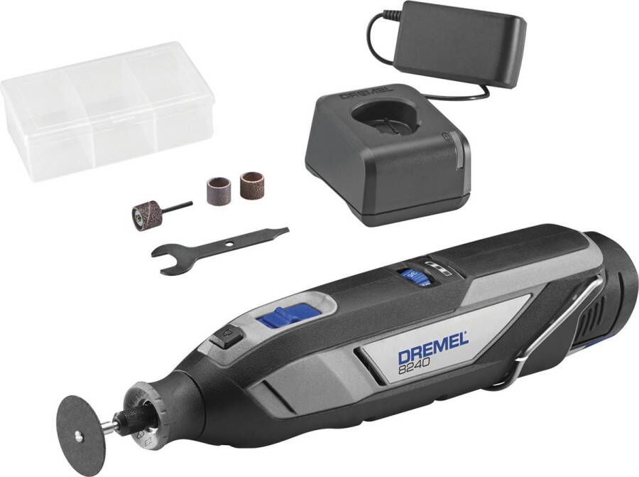 Dremel 8240-5 Multitool Inclusief 12 V (2.0 Ah) Li-Ion accu 5 accessoires en lader