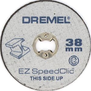 Dremel EZ SpeedClic: snijschijven voor metaal 12-pack. SC456B