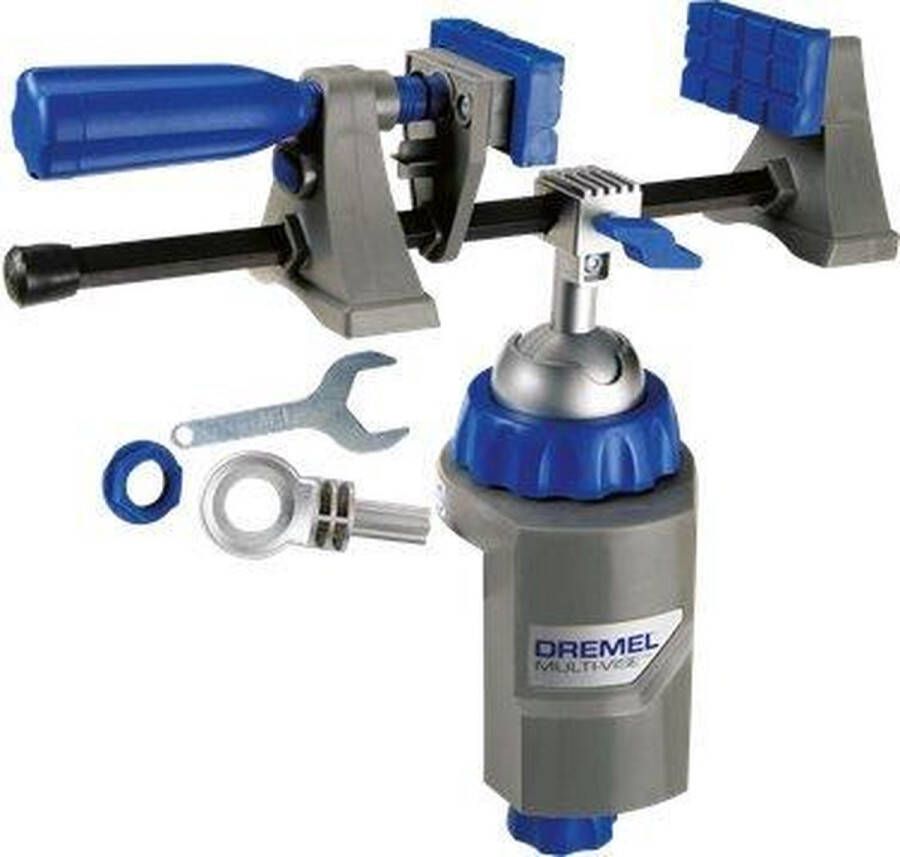 Dremel Multi-Vise 2500 Multitool machine accessoire 3-in-1 en stationaire bankschroef losstaande klem en gereedschaphouder