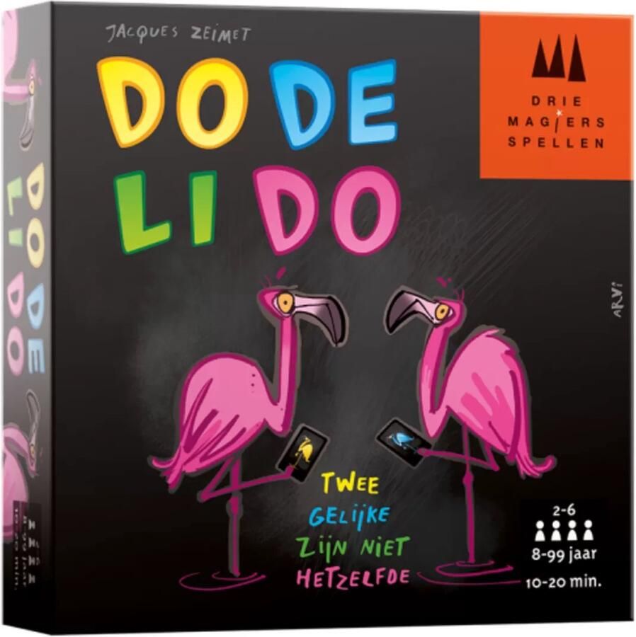 Drie Magiers Spellen Dodelido Kaartspel