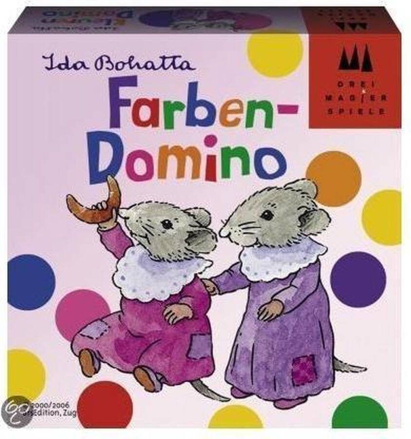 Drie Magiers Spellen Kleuren Domino