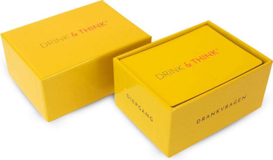 Drink & Think Party Game Drankspel met kaarten Drank kaartspel