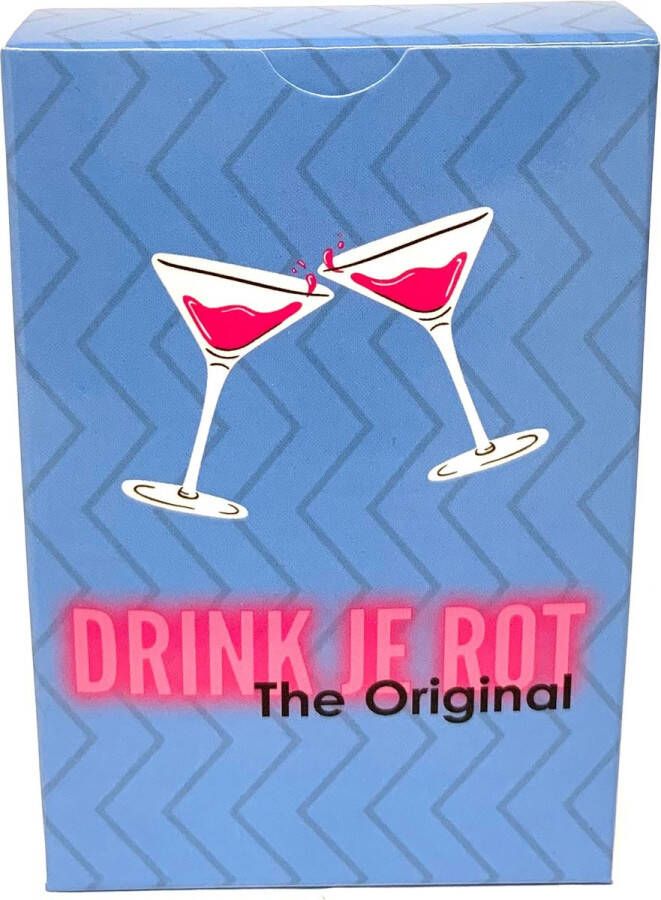 Drink Je Rot | The Original | Kaartspel | Drankspel | Party | Drankspellen | Drank Spelletjes | 18+