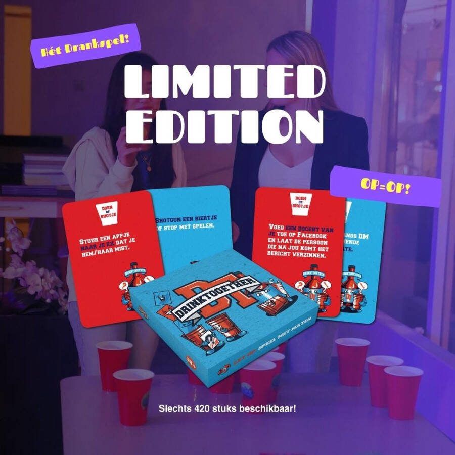 Drink Together DrinkTogether Combideal Drankspel Original Spicy