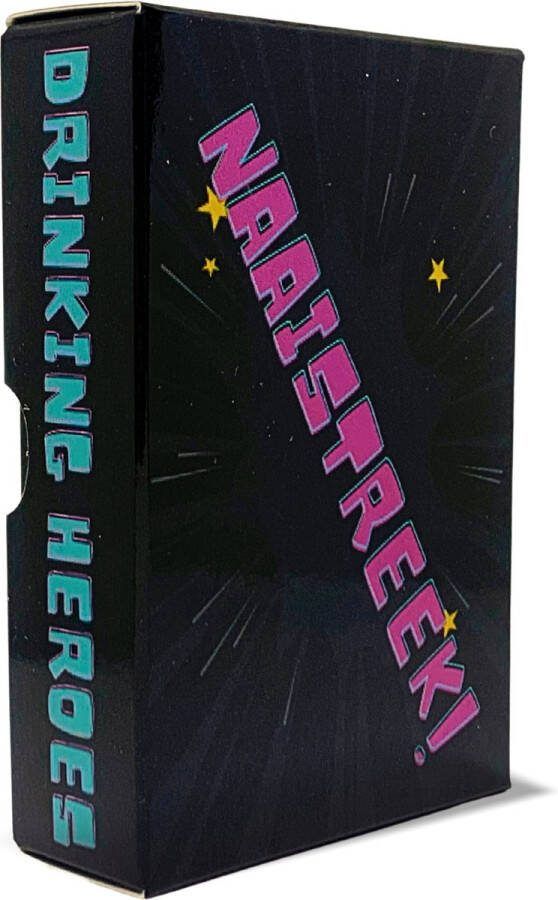 Drinking Heroes Naaistreek kaartspel Het drankspel dat niet mag ontbreken op een gezellige avond! drank spelletjes 18+