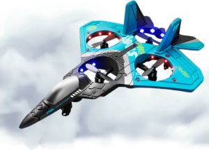 Dripio Bestuurbaar Vliegtuig RC Vliegtuig Bestuurbare Vliegtuig Afstandsbestuurbare Vliegtuig Drone Afstandsbestuurbaar Blauw