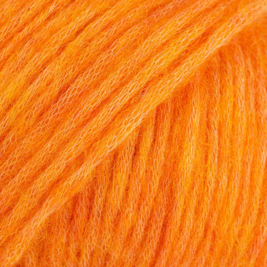 Drops Air Mix 38 electrisch oranje Wol Garen