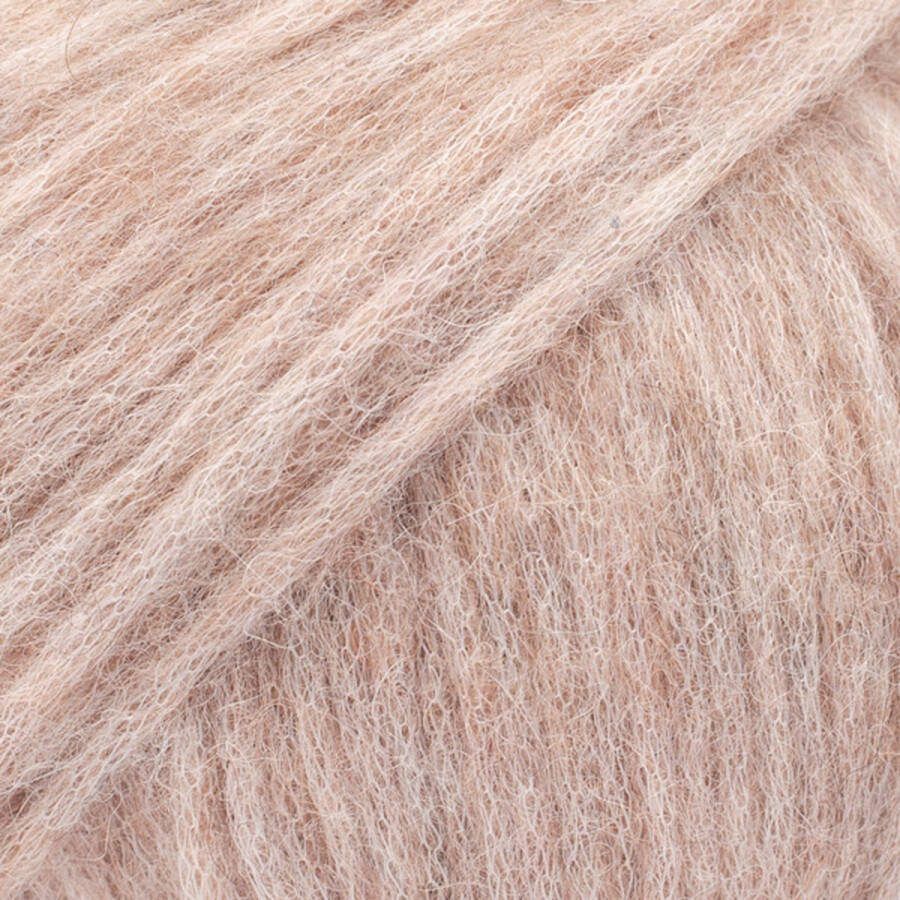 Drops Air Uni Colour 34 roze marmer Wol Garen