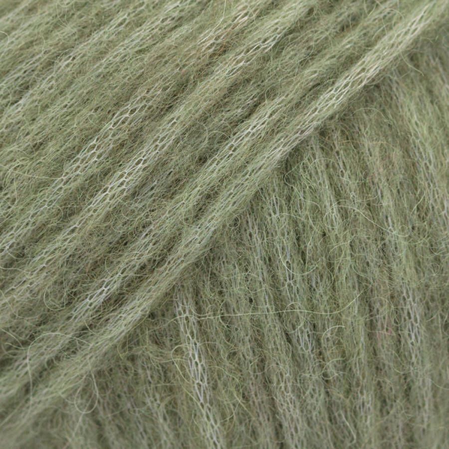 Drops Air Uni Colour 48 antiekgroen Wol Garen