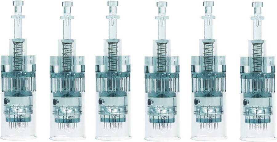 DrPen M8 cartridges Ronde nano Microneedling 6 stuks Microneedling Dermastamp