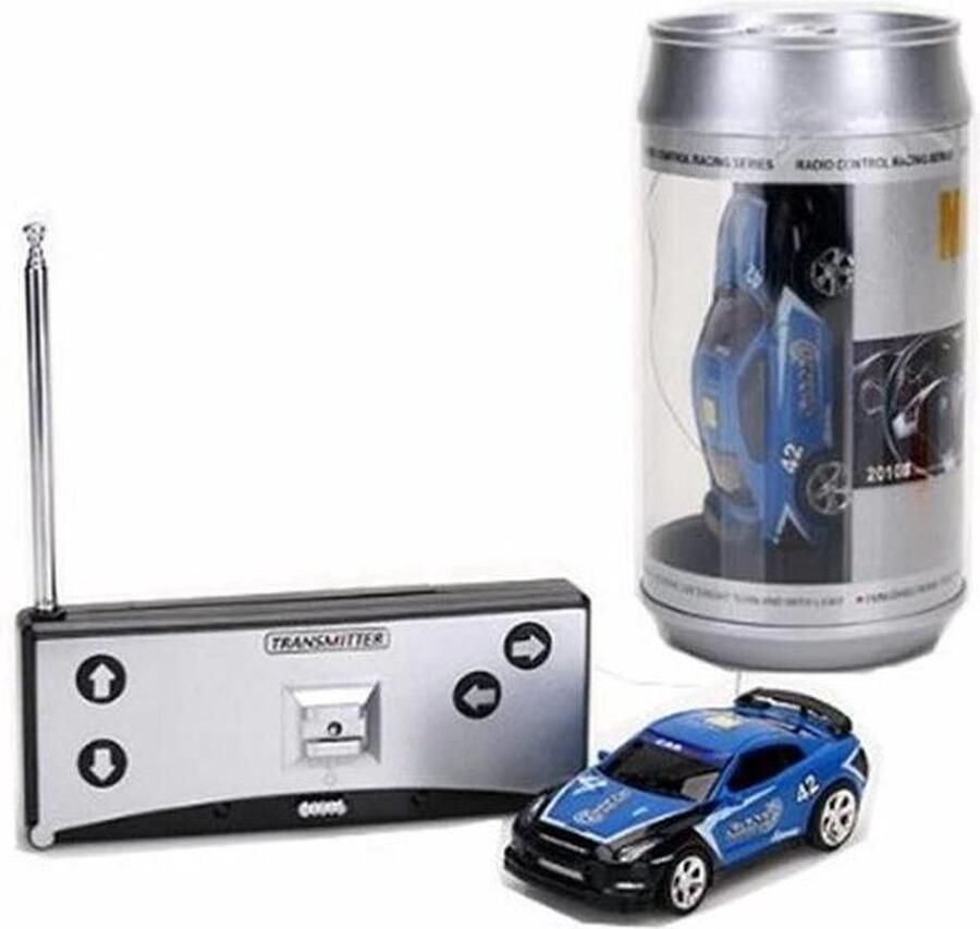 DrPhone TinyCars Sport R C Racer Radio Besturing 20 KM H RC Micro Racing Bestuurbare Auto Inclusief Pionnen Blue Storm Spaar ze Allemaal