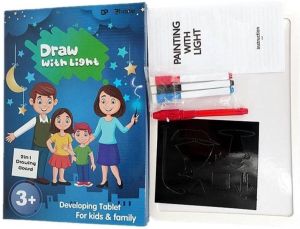 DrPhone LightTable Lichtgevende tekentafel Teken Tablet voor Kinderen Speelgoed A4 Stift met Led Licht