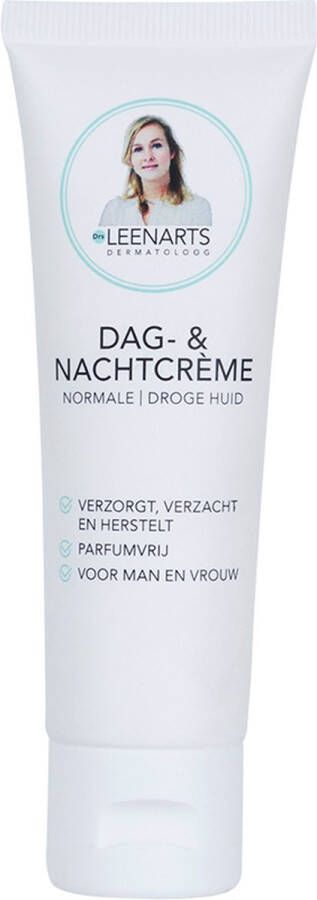 Drs Leenarts Dermatoloog Drs Leenarts Dag- & Nachtcrème Gezichtsverzorging Dagcrème Nachtcrème Zeer Droge Huid 50ml