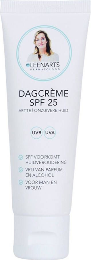 Drs. Leenarts Drs Leenarts Dagcrème SPF25 Gezichtsverzorging SPF gezicht Gevoelige huid Onzuivere en vette huid 50ml