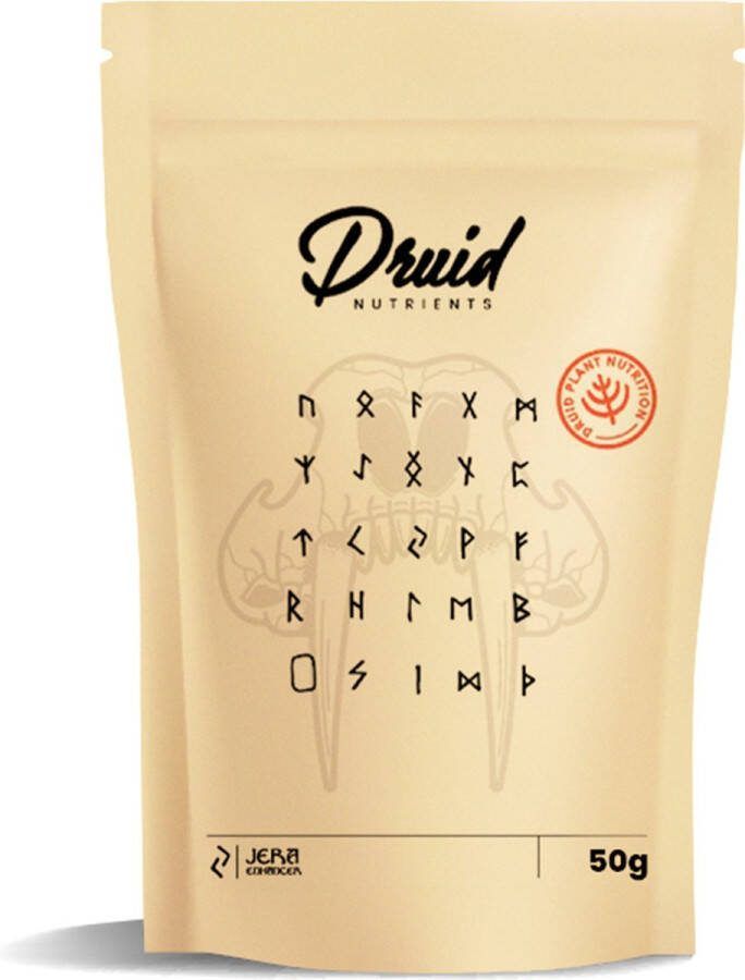 Druid Nutrients Jera Enhancer Plantenvoeding Bevordert de Plantengroei Hydrocultuur Bio Meststof 5g per 100L 50g