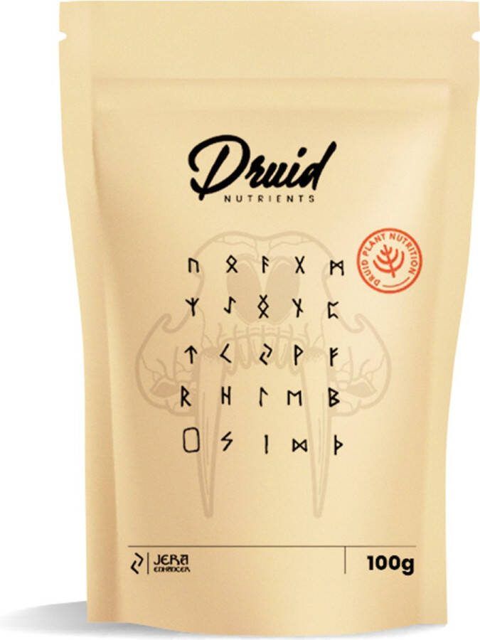 Druid Nutrients Jera Enhancer Plantenvoeding Bevordert de Plantengroei Hydrocultuur Bio Meststof 5g per 100L 100g