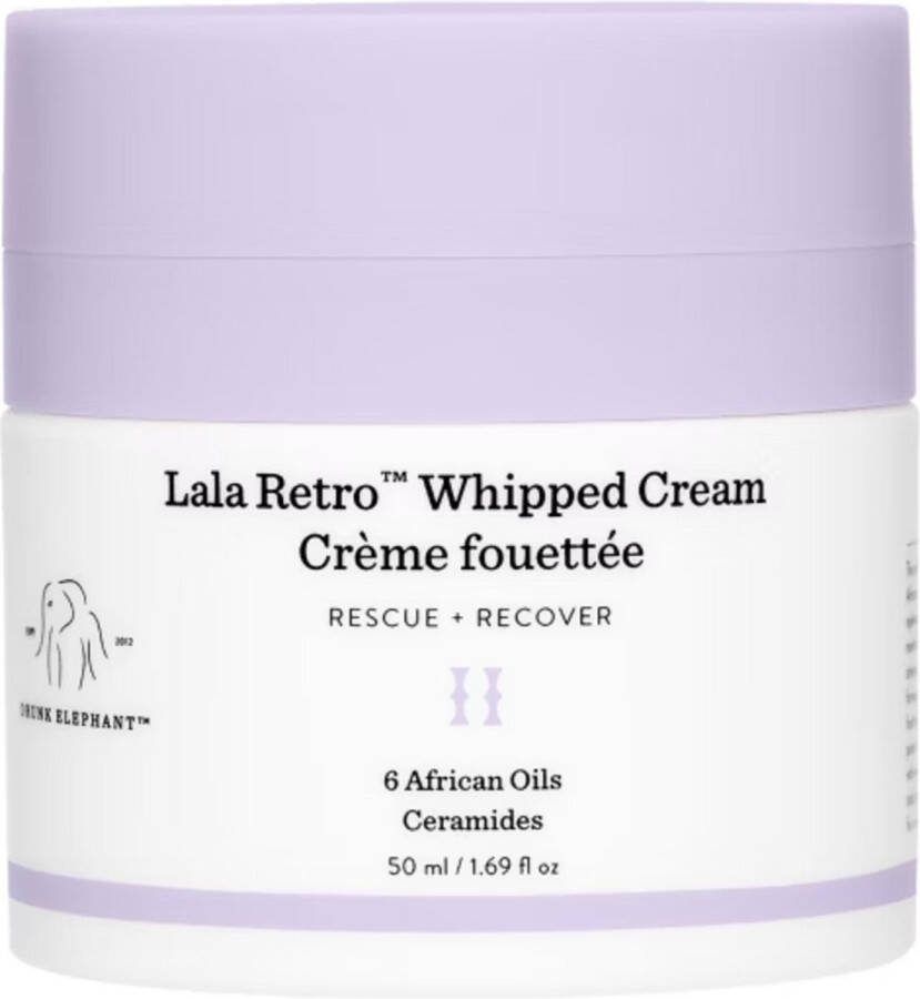 Drunk Elephant Lala Retro Whipped Cream Gezichtscreme 50 ml