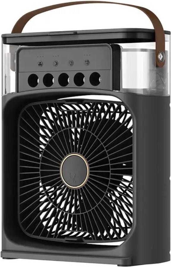 Ds Draagbare Airconditioner Water Koeler Luchtventilator Aircooler Mini Airco Aroma Diffuser Draagbare Luchtkoeler 7 Kleuropties 5 Spraystanden