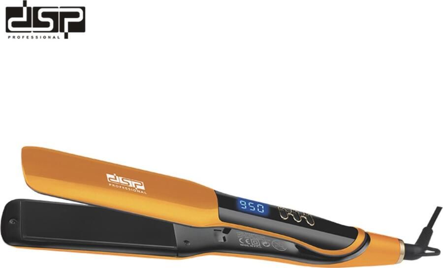 DSP Model 10160A Luxe Haar Stijltang met Geavanceerde Temperatuurregeling en Aluminium Platen